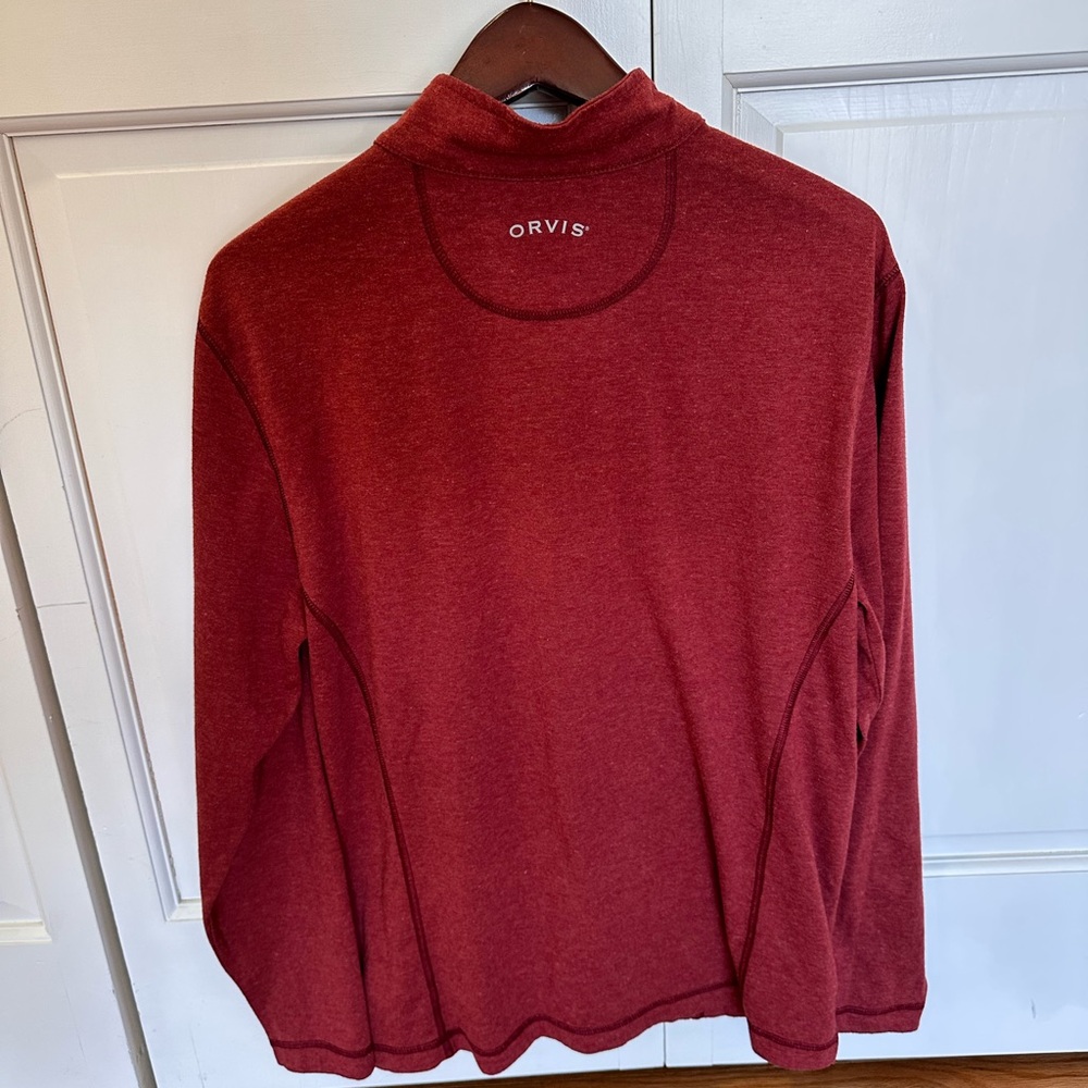 Orvis Red Zip-Up Jacket - image 3